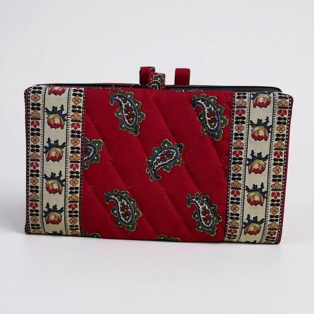 Vera Bradley Vintage Wallet - Provincial Red